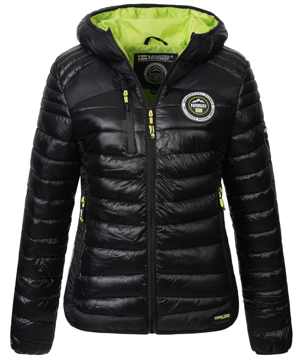 Geographical Norway Damen Steppjacke mit Kapuze D-455 _81594.jpg