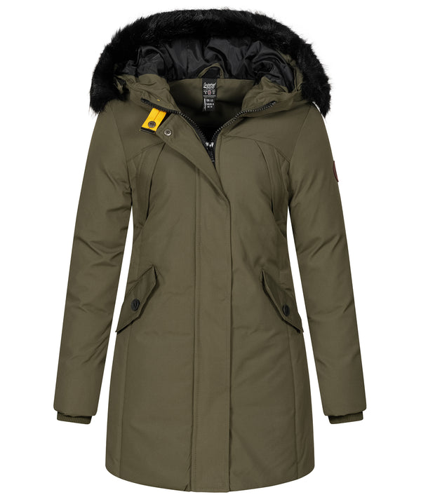 Geographical Norway Damen Winter Mantel mit Kunstfellkragen D-450 _81206.jpg