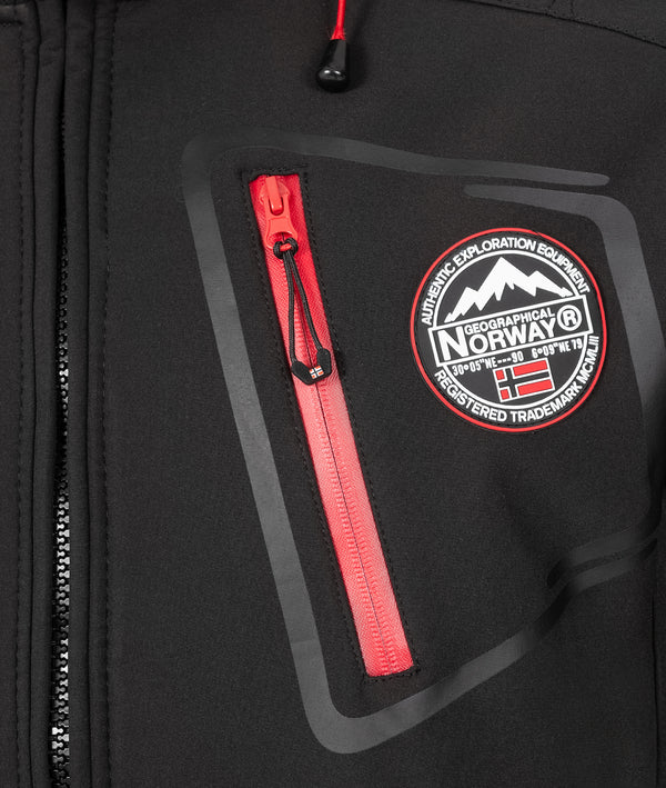 Geographical Norway Herren Softshell Jacke mit Kapuze H-266 _82003.jpg