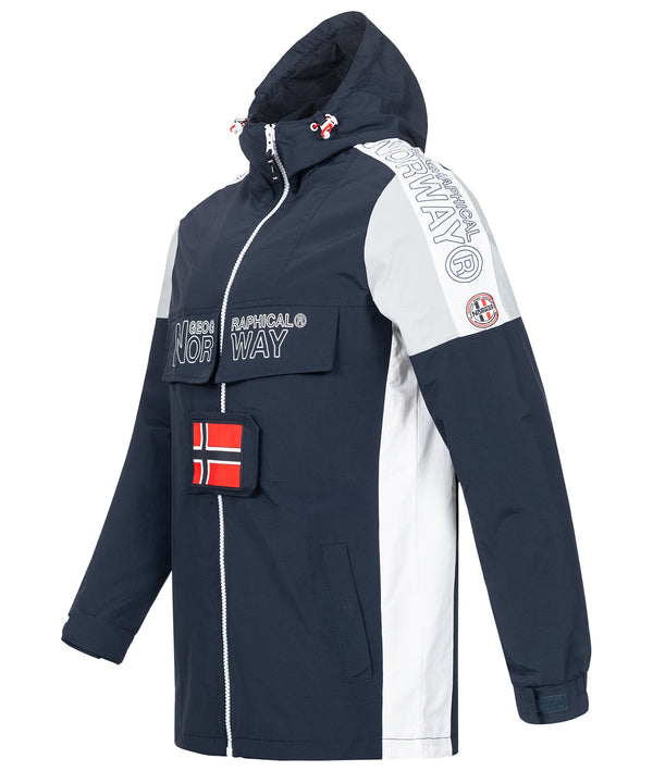 Geographical Norway Herren Windbreaker mit Kapuze H-281 _82377.jpg