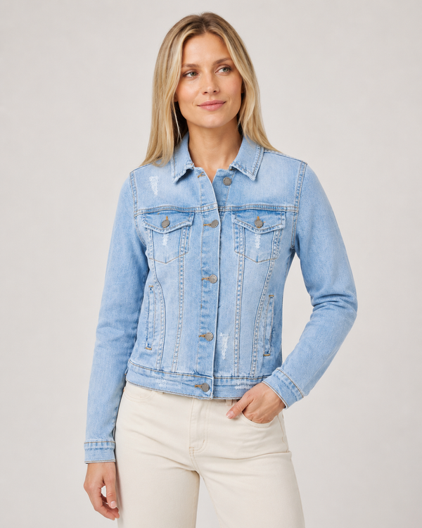 Rock Creek Damen Jeansjacke Denim D-401