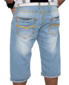 Herren Jeans Bermuda Shorts Hose Denim kurze Hose Hellblau _35707.jpg