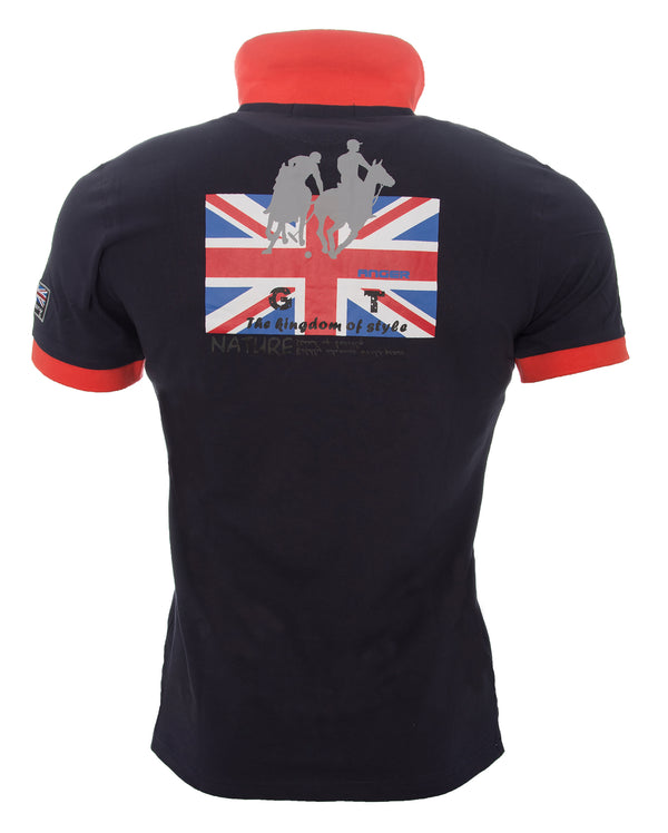 Herren Polo T-Shirt mit Logo Regular Fit H-038 _80252.jpg