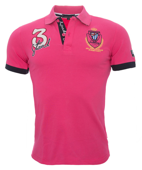 Herren Polo T-Shirt mit Logo Regular Fit H-038 _80254.jpg