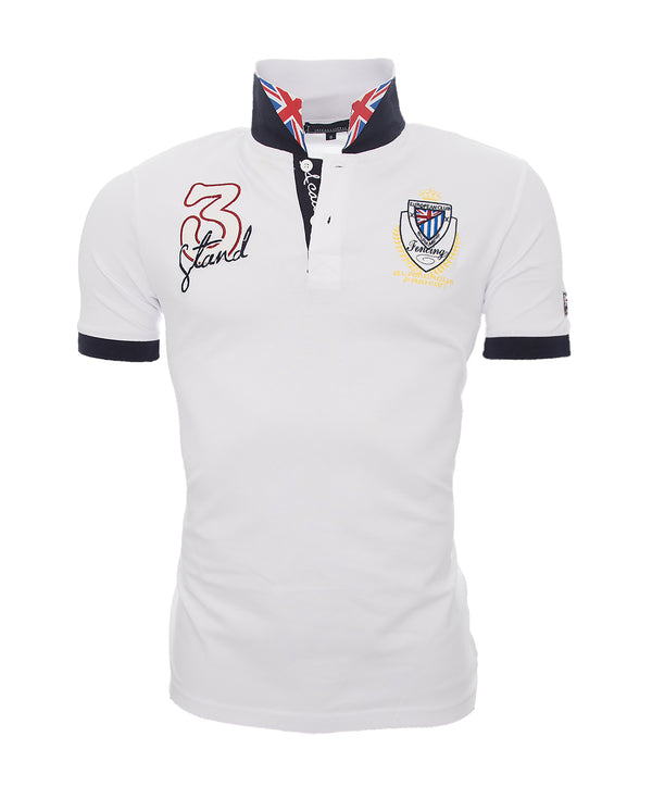 Herren Polo T-Shirt mit Logo Regular Fit H-038 _80256.jpg