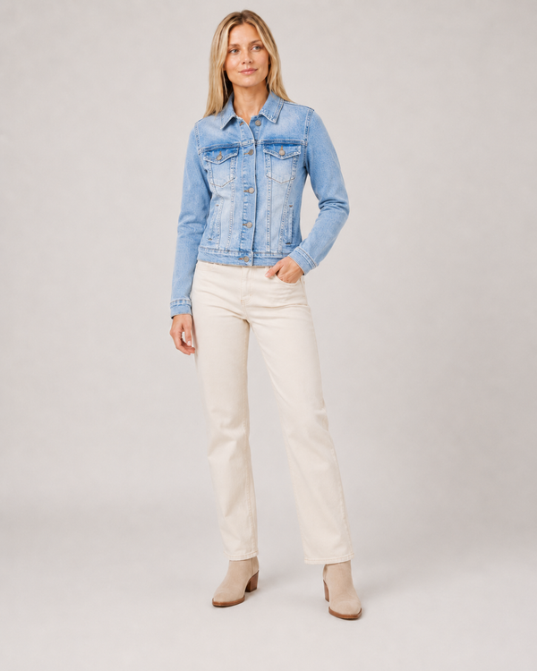 Rock Creek Damen Jeansjacke Denim D-401