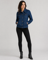 Rock Creek Damen Jeansjacke Denim D-401