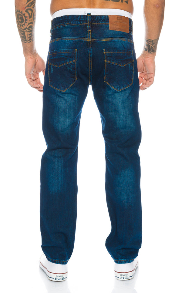 Lorenzo Loren Herren Jeans Comfort Fit Dunkelblau LL-313_75412.jpg