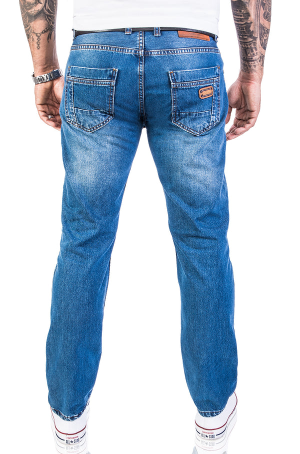 Lorenzo Loren Herren Jeans Regular Fit Blau LL-327 _62867.jpg