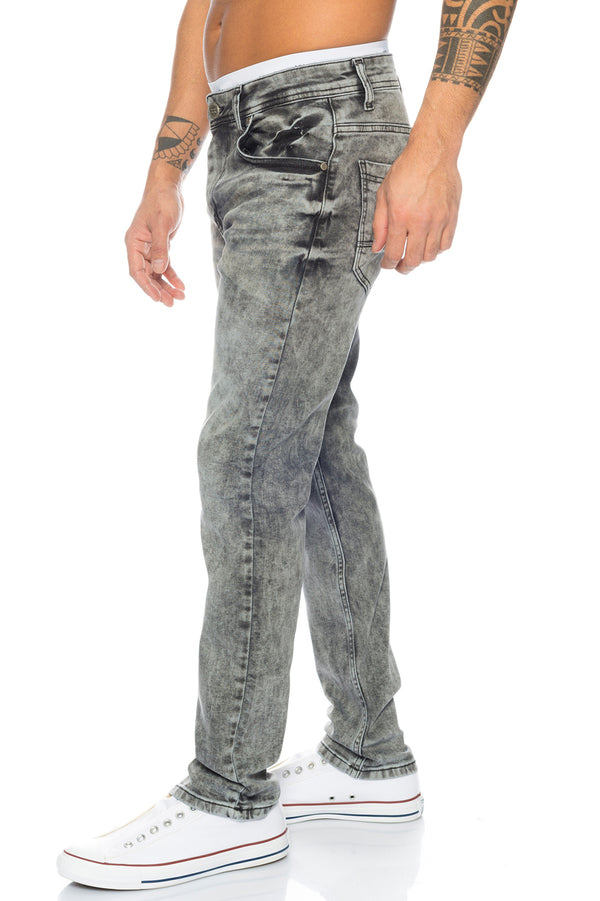 Lorenzo Loren Herren Jeans Regular Fit Grau LL-312_75350.jpg