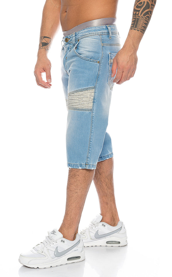 Lorenzo Loren Herren Jeansshorts Hellblau LL-389_76526.jpg