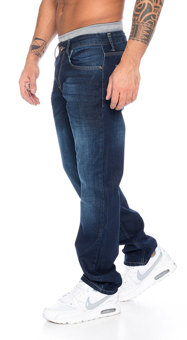 Lorenzo Loren Herren Jenas Comfort Fit Dunkelblau LL-306_75335.jpg