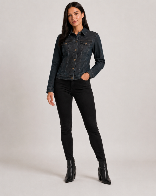 Rock Creek Damen Jeansjacke Denim D-401
