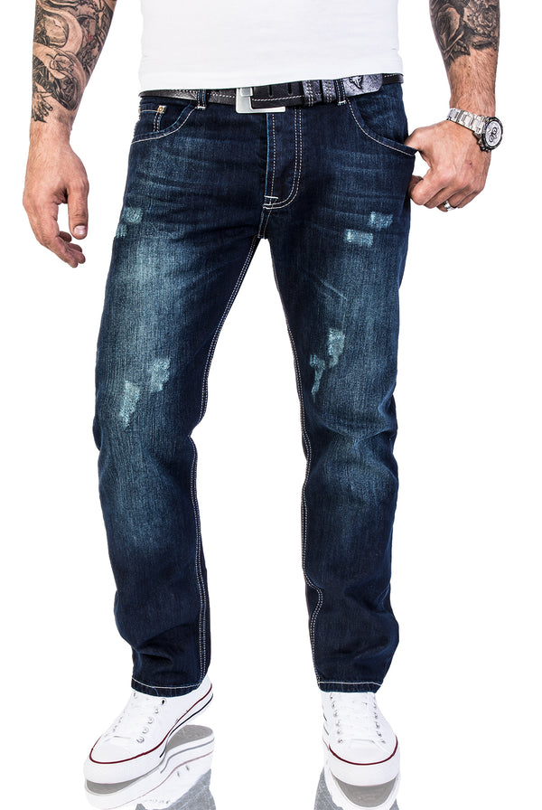 Rock Creek Herren Jeans Comfort Fit Dunkelblau RC-2063_62881.jpg