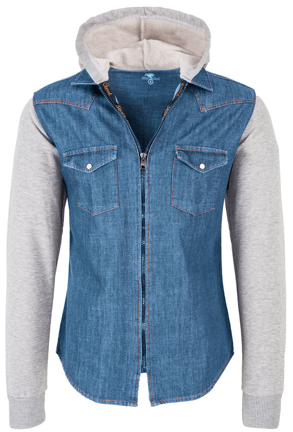 Rock Creek Herren Jeanshemd mit Kapuze Regular Fit H-232_85051.jpg