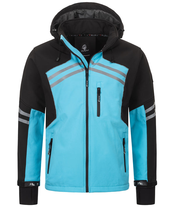Veste Softshell Rock Creek H-344 Pour Homme - Imperméable, Coupe-vent, Respirante - Idéale Randonnée Et Ville - 6