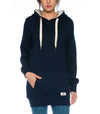 Rock Creek Damen Kapuzenpullover Long D-377