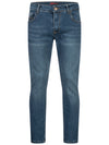 Lorenzo Loren Herren Jeans Regular Fit Blau LL-4016