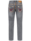 Rock Creek Men's Jeans Comfort Fit Dark Grey RC-2168