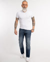 Rock Creek Herren Jeans Regular Fit Blau RC-2357