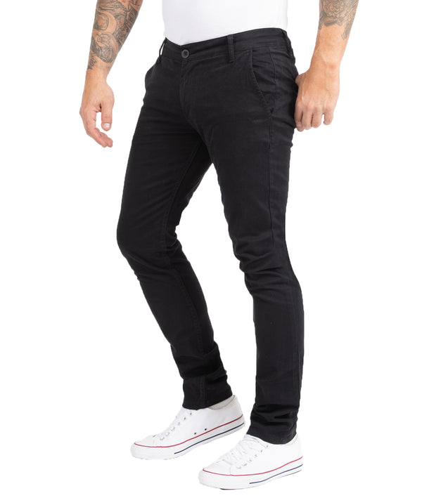 Indumentum Herren Chino Hose Slim Fit IS-305