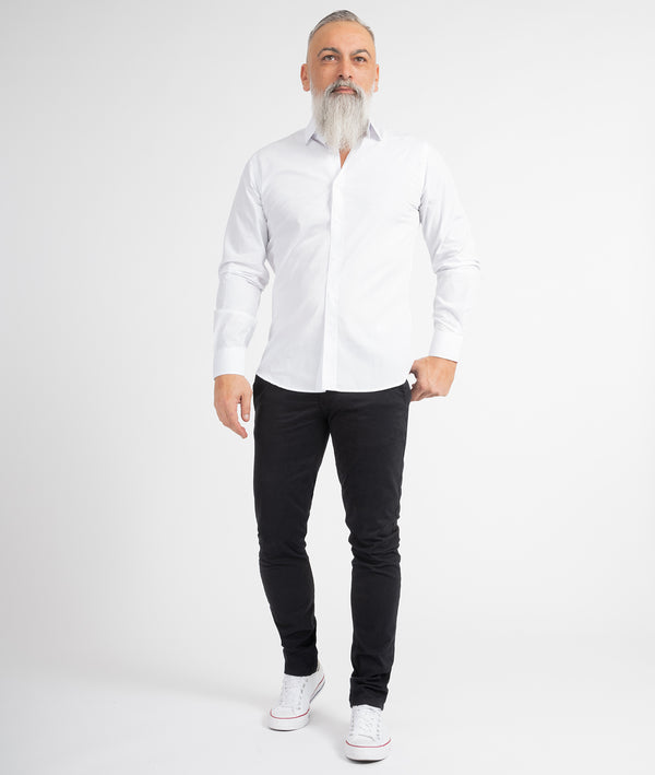 Indumentum Herren Chino Hose Slim Fit IS-305