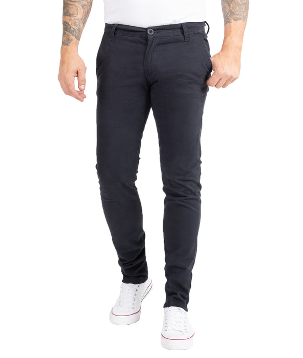 Indumentum Herren Chino Hose Slim Fit IS-305