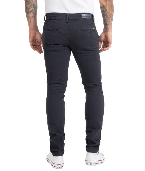 Indumentum Herren Chino Hose Slim Fit IS-305