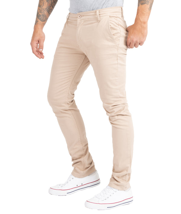 Indumentum Herren Chino Hose Slim Fit IS-305