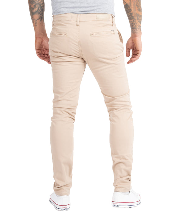 Indumentum Herren Chino Hose Slim Fit IS-305