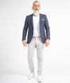 Indumentum Herren Chino Hose Slim Fit IS-305