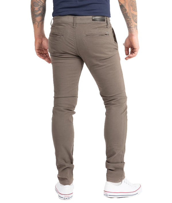 Indumentum Herren Chino Hose Slim Fit IS-305