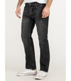Lorenzo Loren Herren Jeans Regular Fit Dunkelgrau LL-4006