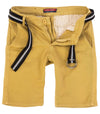 Rock Creek Herren Chino Shorts mit Gürtel RC-2133