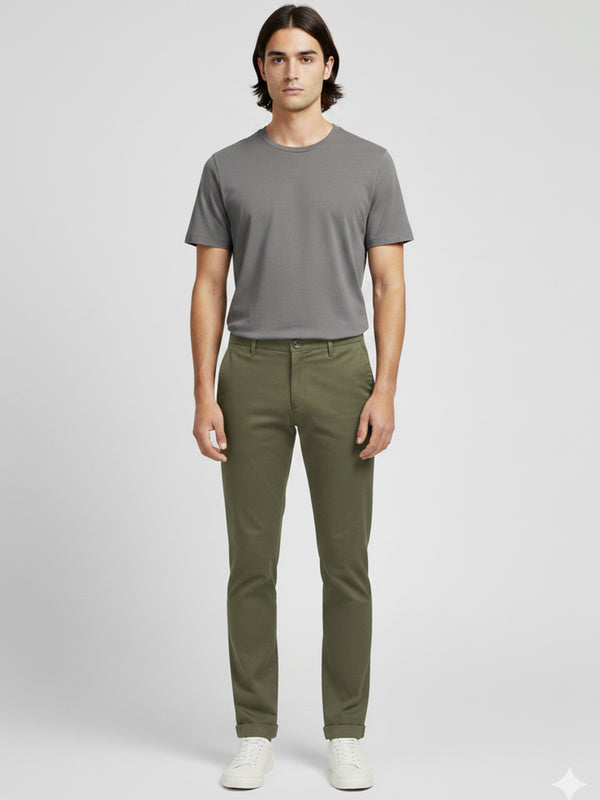 Rock Creek Herren Chino Hose Slim Fit RC-2445