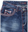 Rock Creek Herren Jeans Comfort Fit Dunkelblau RC-2272