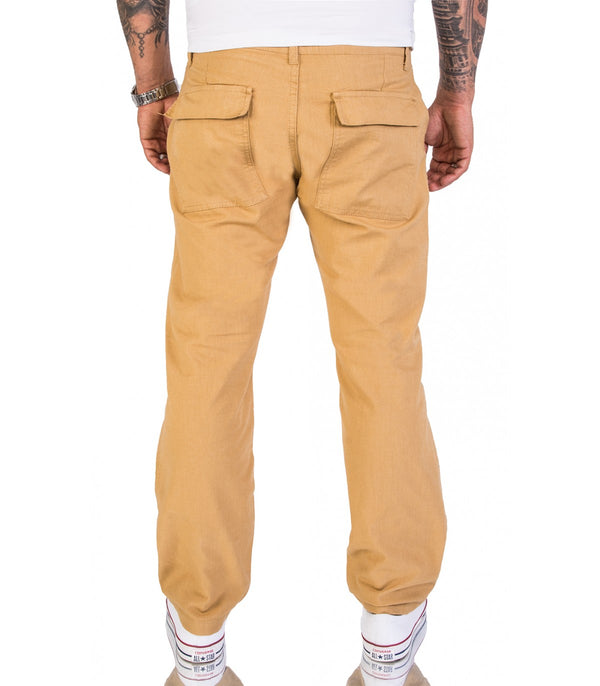 Rock Creek Herren Leinen-Optik Hose Stoffhose RC-2152