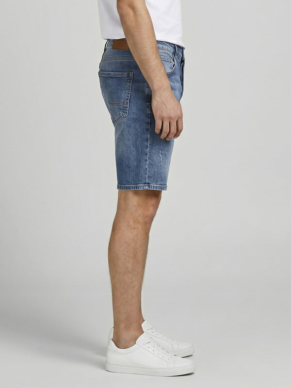 Rock Creek Herren Jeans Shorts Blau RC-2449