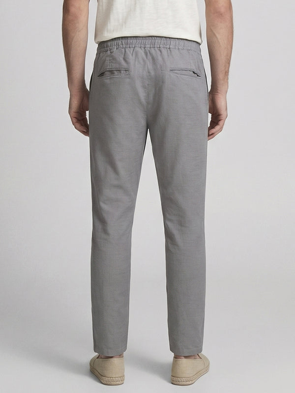 Rock Creek Herren Stoffhose Leinen-Optik RC-2446