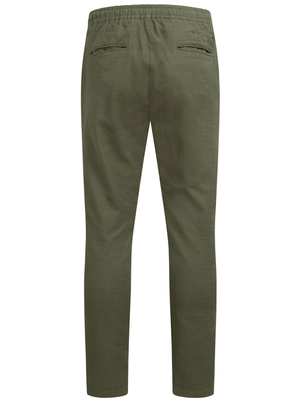 Rock Creek Herren Stoffhose Leinen-Optik RC-2446