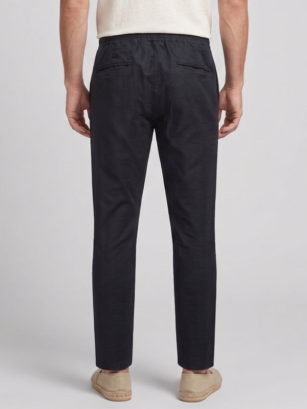 Rock Creek Herren Stoffhose Leinen-Optik RC-2446