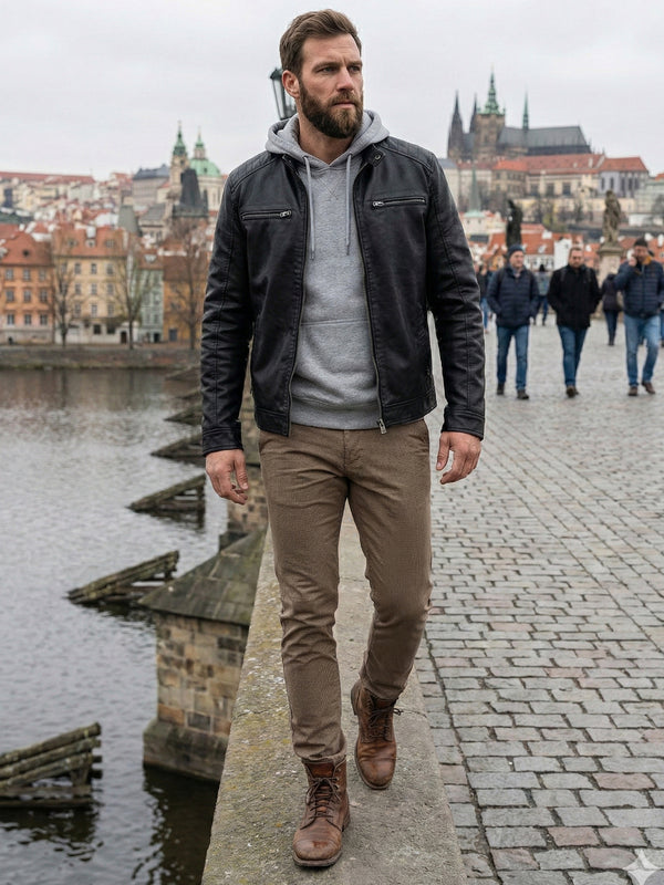 Rock Creek Herren Chino Hose Slim Fit RC-2154