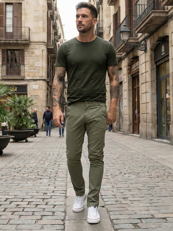 Rock Creek Herren Chino Hose Slim Fit RC-2154