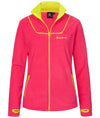 Rock Creek Damen Fleecejacke D-473 pink gelb XS-2XL sportliche Damenjacke Fleece mit Reißverschlusstaschen