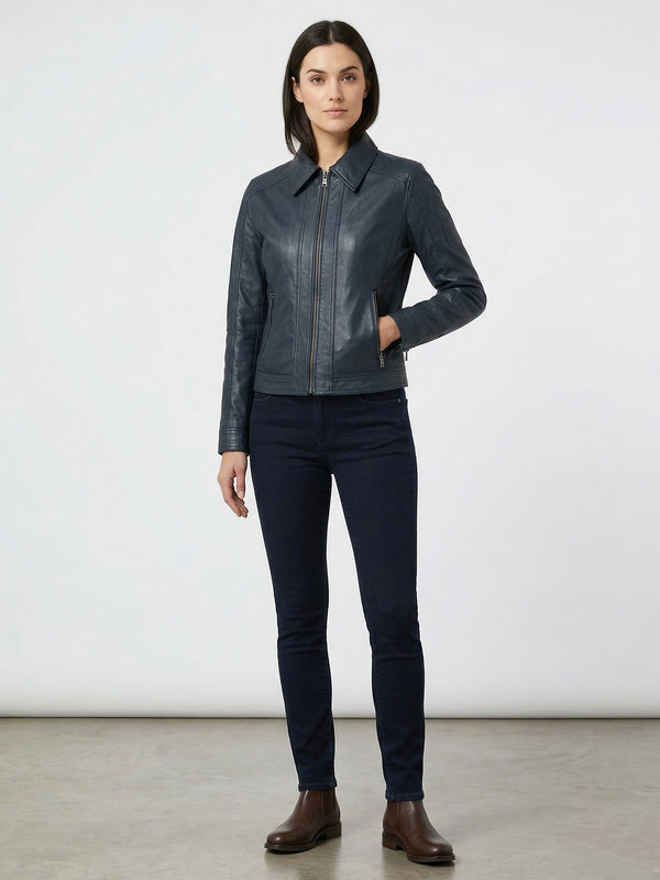 Rock Creek Damen Lederjacke D-487