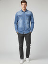 Rock Creek Herren Jeanshemd H-419