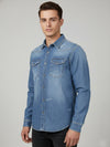 Rock Creek Herren Jeanshemd H-419