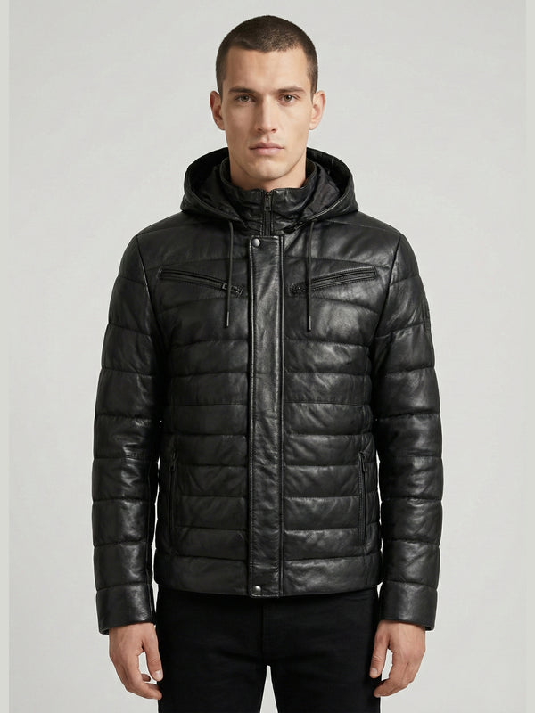 Rock Creek Herren Lederjacke H-404