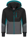 Veste Softshell Rock Creek H-344 Pour Homme - Imperméable, Coupe-vent, Respirante - Idéale Randonnée Et Ville - 1