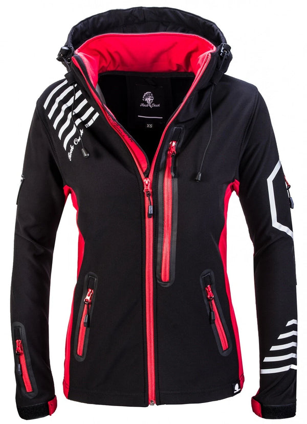 Rock Creek Damen Softshell Jacke mit Kapuze D-402